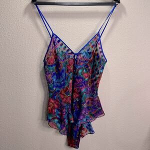 Victoria’s Secret Vintage Women Gold Label Jewel Bodysuit Lingerie Size S
